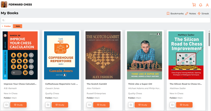 My Forward Chess Library