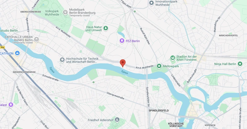 map of the Meetup place