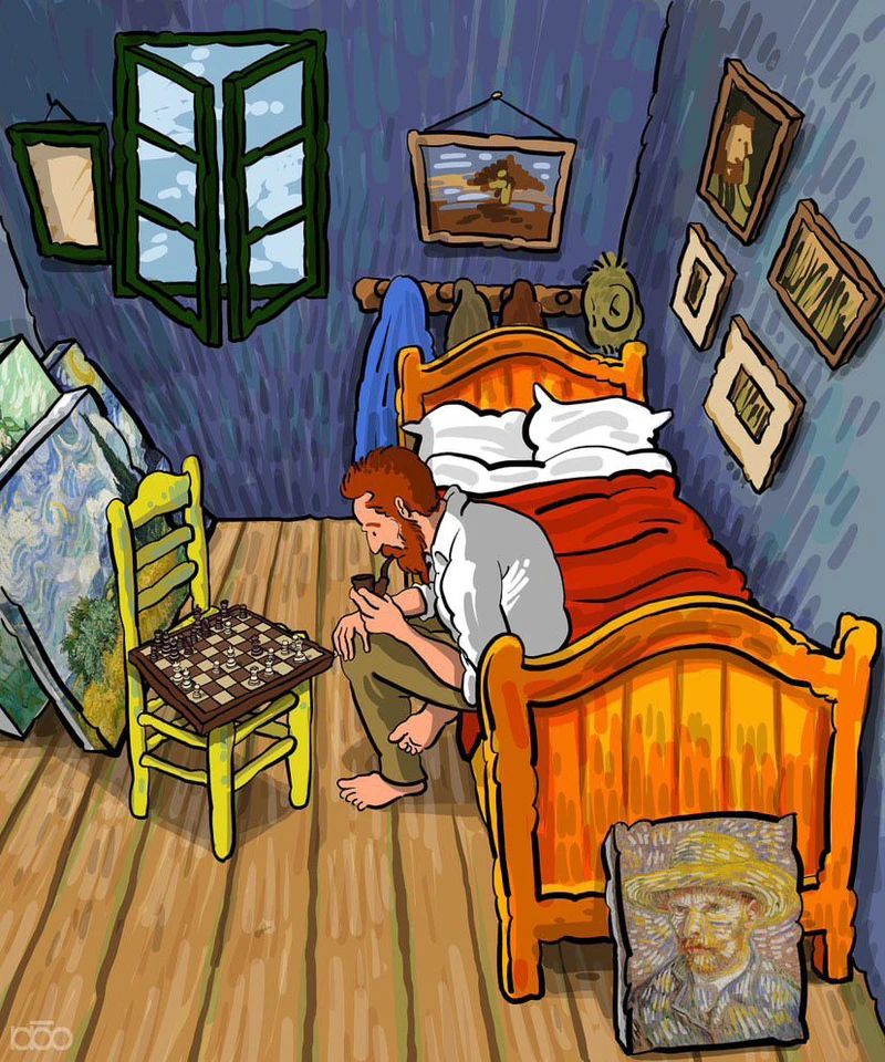 Van Gogh and Chess