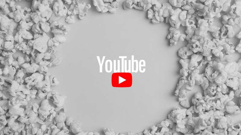 youtube and popcorn