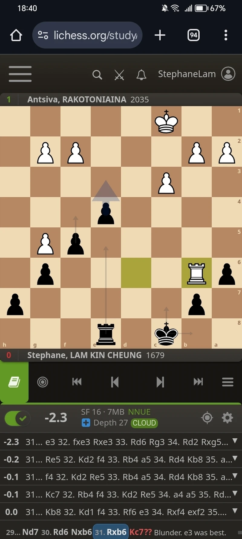 Rook Endgame