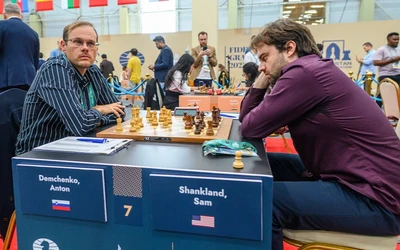 GM Anton Demchenko vs. GM Sam Shankland