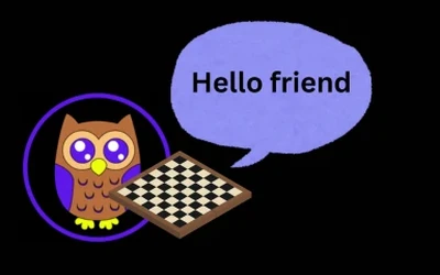 ChessAgine_holding_chessboard_saying_hi