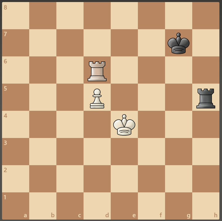 (A quick practice for you guys, win it with white and draw it black and whichever side you choose plays first)