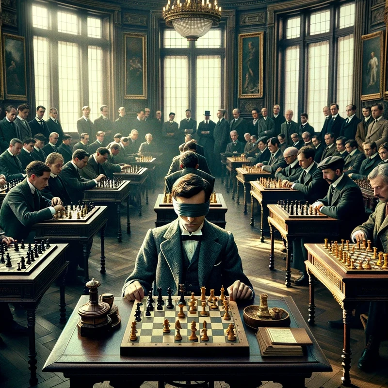 Alekhine Blindfold Simuls