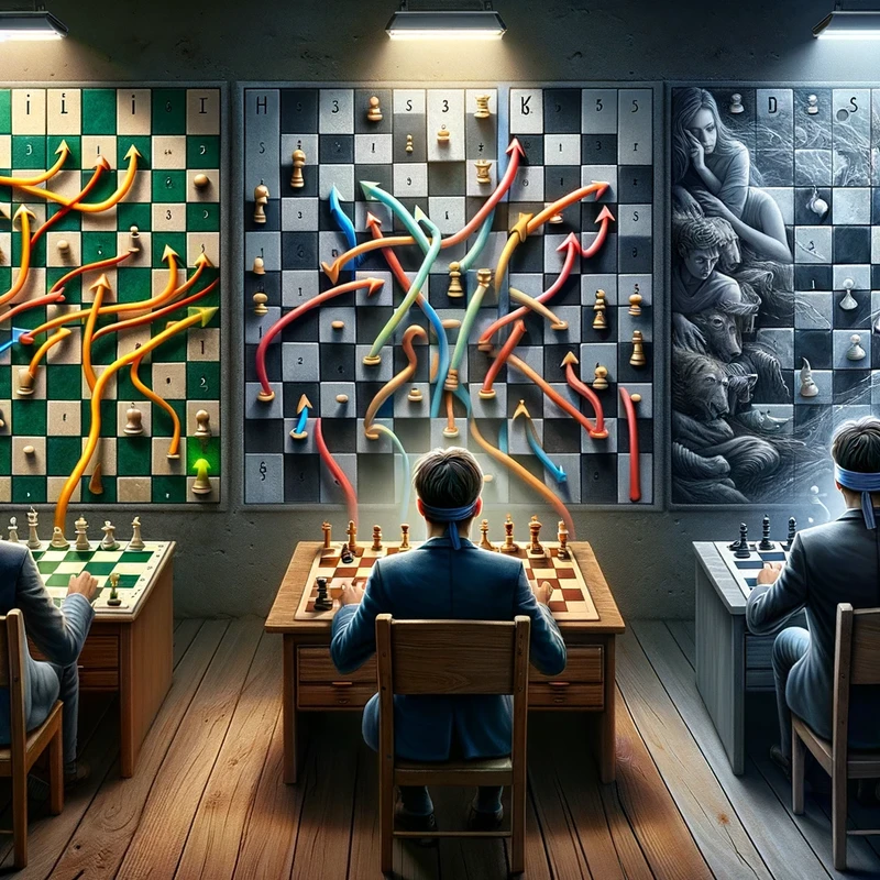 Checkmate puzzle training