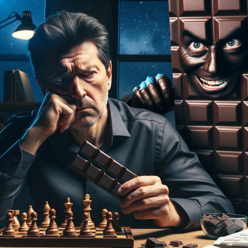 Dark chocolate risky