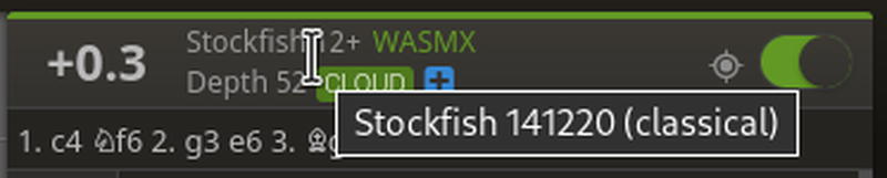Stockfish 141220 (classical)