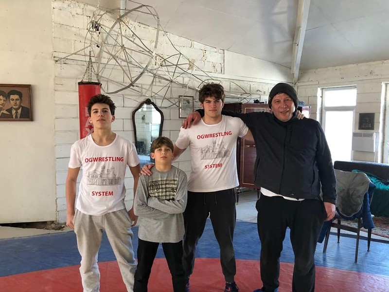 My current wrestling team