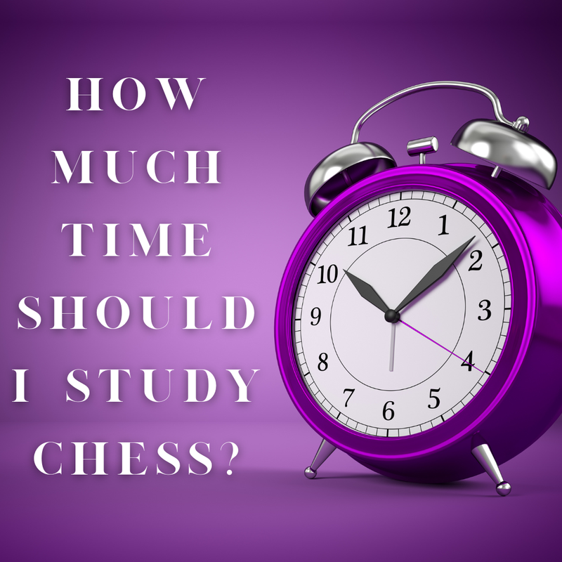 How much time should I study chess?