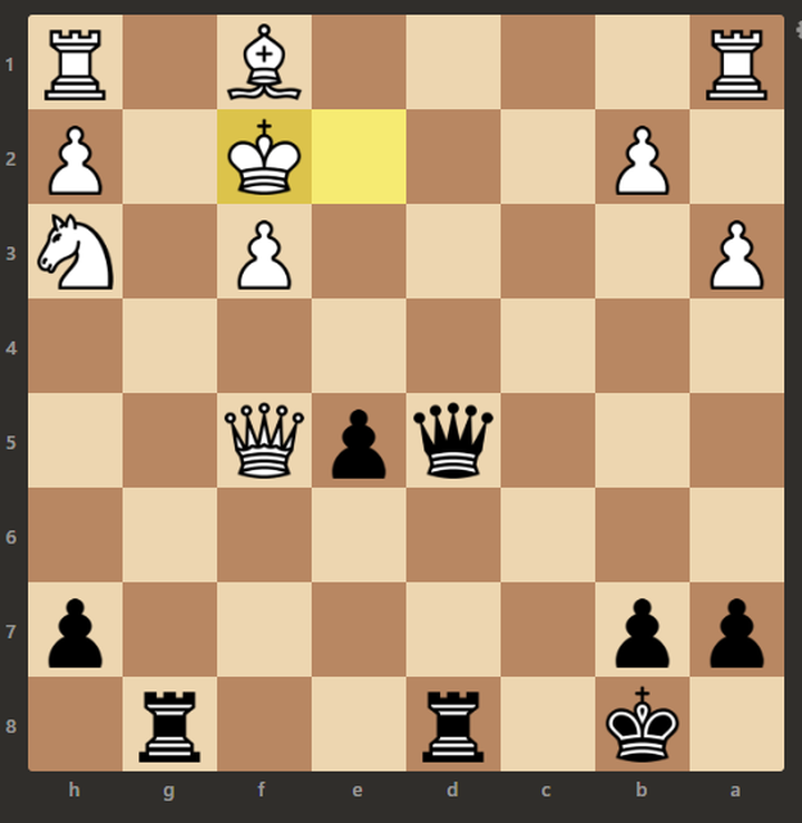 Mate in 2 https://www.chess.com/puzzles/problem/2667006/practice