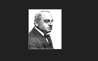 A photo of psychiater Alfred Adler