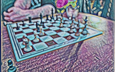 chessboard abstract
