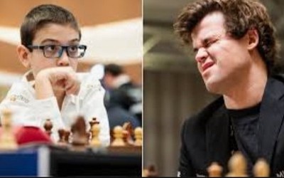 Bir deha vs Magnus Carlsen