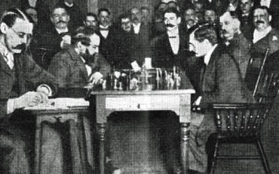 World Chess Championship Match - Lasker vs Steinitz