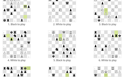 Chess Puzzles as printable PDF