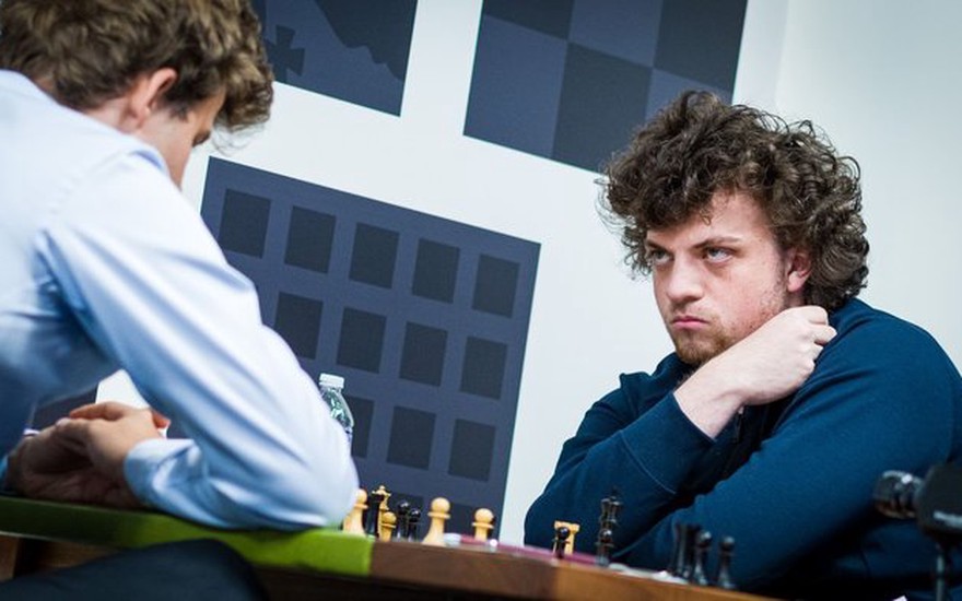 Magnus Carlsen and Hans Niemann