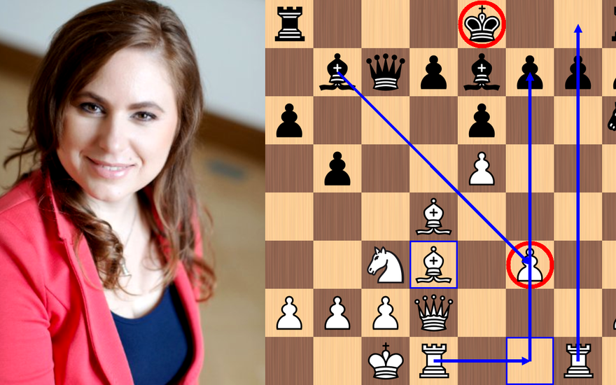 Judit Polgar crushed Magnus in this Sicilian! Only took her 19 moves