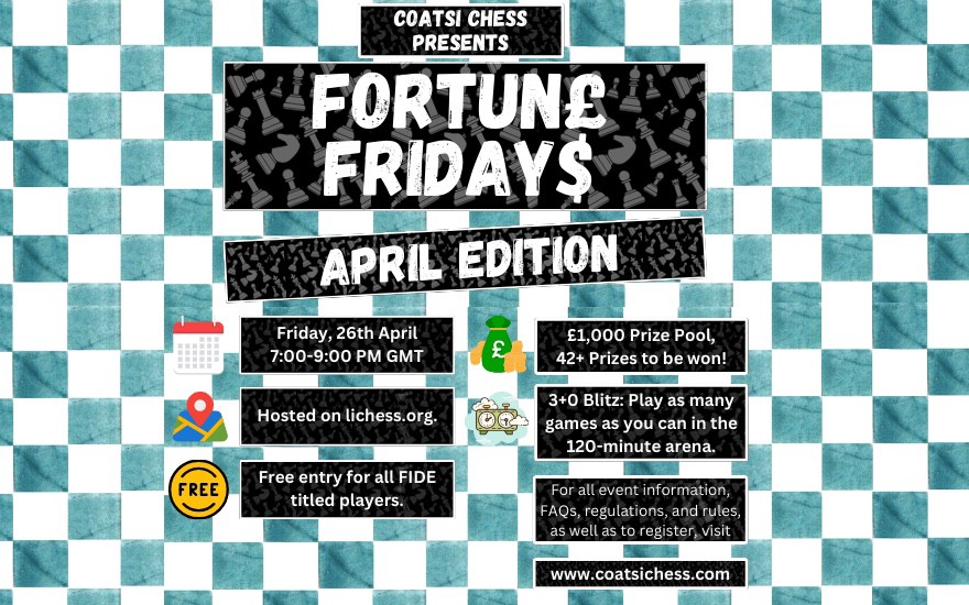 Fortun£ Friday$ April Edition