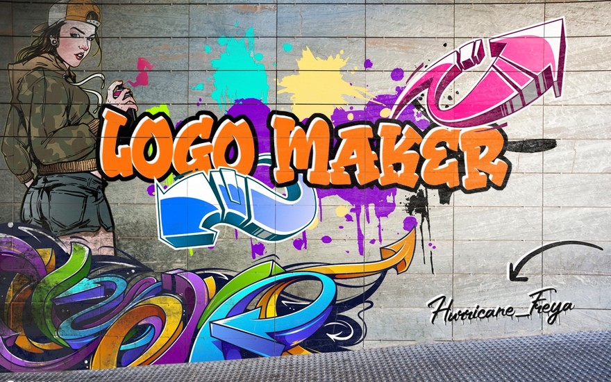 Logo Maker - Hurricane_Freya