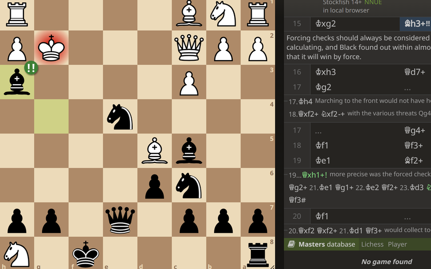 Lichess's Blog • Lichess Game of the Month: August 23 •