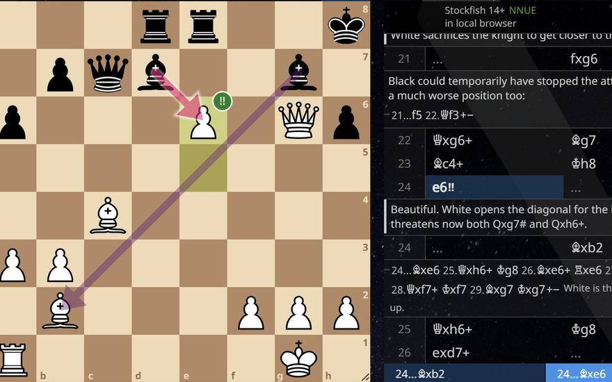 Lichess's Blog • Lichess Game of the Month: July 23 •