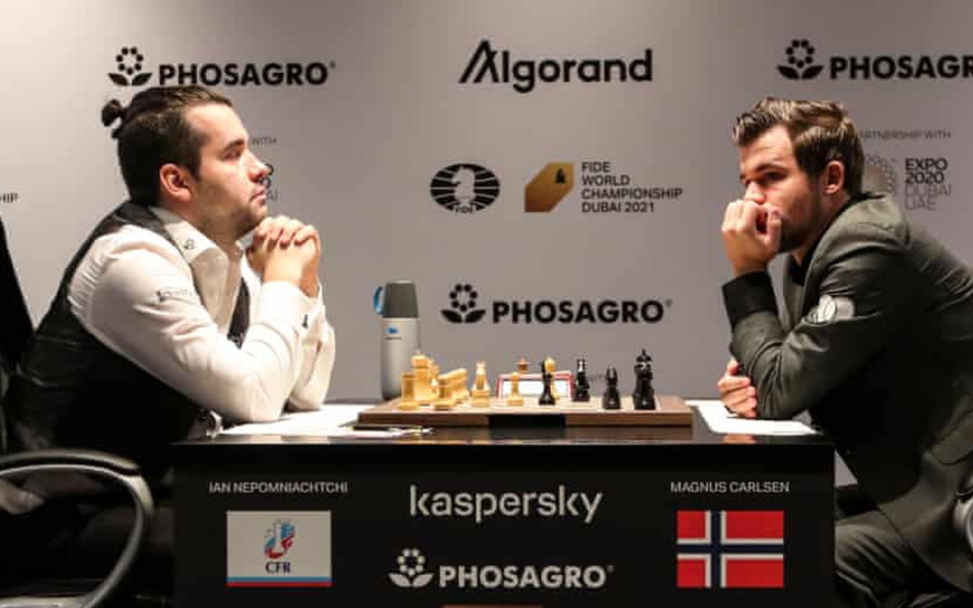 Rare Nepomniachtchi error allows Carlsen to escape with another