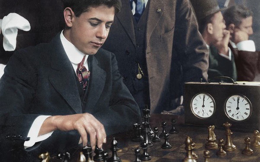 Capablanca Explains Refuting The 1st Marshall Gambit - Best of the 1910s 