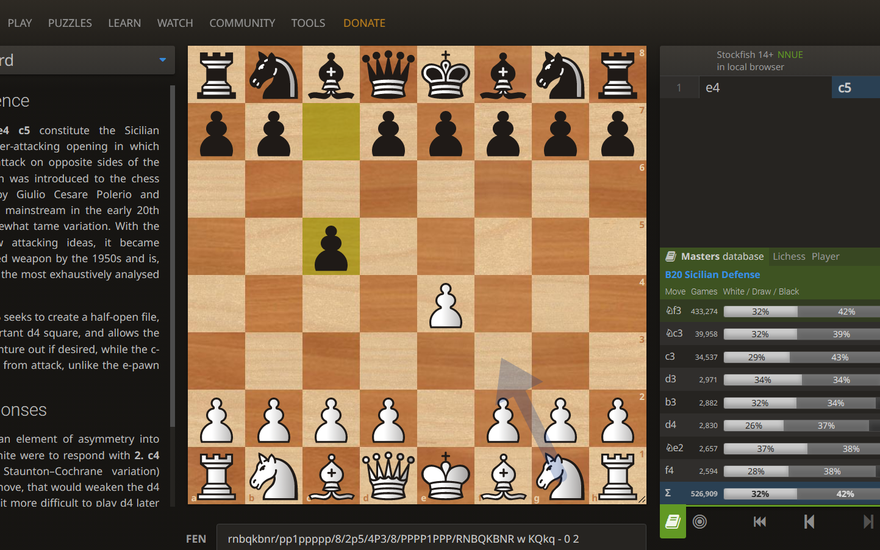 shafen's Blog • The Lichess Opening Explorer: A Powerful Tool to Master  Chess Openings •